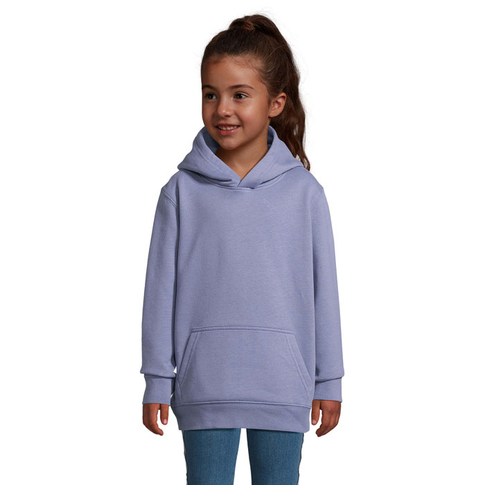 Sweat capuche promotionnel pour enfant CONDOR KIDS Bleu 1